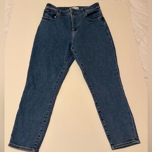 Abercrombie & Fitch Curve Love High Rise Super Skinny Ankle Jeans 31 12S